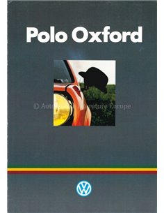 1984 VOLKSWAGEN POLO OXFORD BROCHURE FRENCH
