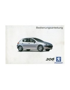2003 PEUGEOT 206 INSTRUCTIEBOEKJE NEDERLANDS