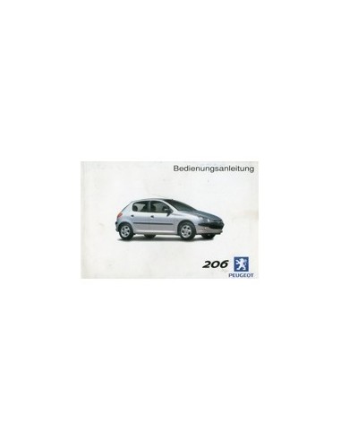 2003 PEUGEOT 206 INSTRUCTIEBOEKJE NEDERLANDS
