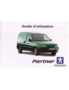 2001 PEUGEOT PARTNER INSTRUCTIEBOEKJE FRANS
