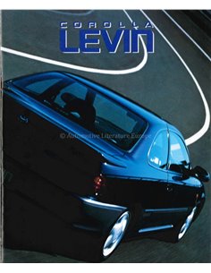 1993 TOYOTA COROLLA LEVIN BROCHURE JAPANESE