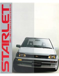 1982 TOYOTA STARLET BROCHURE JAPANS