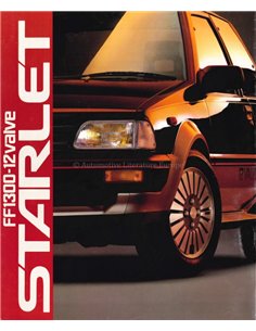 1984 TOYOTA STARLET BROCHURE JAPANS