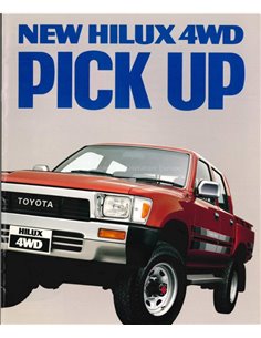 1989 TOYOTA HILUX 4WD PICKUP PROSPEKT JAPANISCH