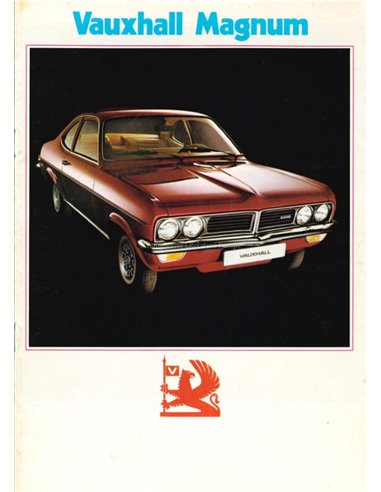1974 VAUXHALL MAGNUM 2300 BROCHURE ENGELS