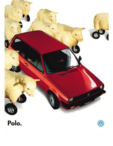 1986 VOLKSWAGEN POLO BROCHURE FRENCH
