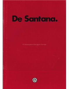 1982 VOLKSWAGEN SANTANA PROSPEKT NIEDERLÄNDISCH