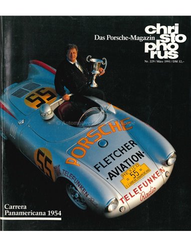 1991 PORSCHE CHRISTOPHORUS MAGAZIN 229 DEUTSCH