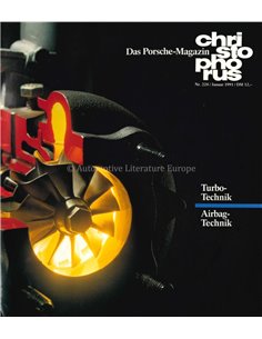 1991 PORSCHE CHRISTOPHORUS MAGAZINE 228 GERMAN