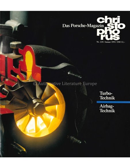 1991 PORSCHE CHRISTOPHORUS MAGAZIN 228 DEUTSCH