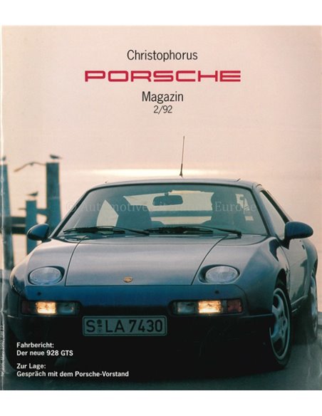 1992 PORSCHE CHRISTOPHORUS MAGAZINE 235 GERMAN