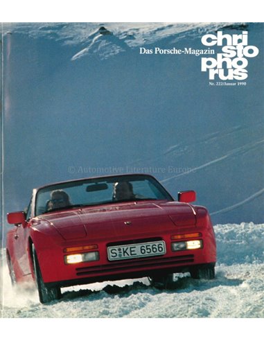 1992 PORSCHE CHRISTOPHORUS MAGAZIN 222 DEUTSCH