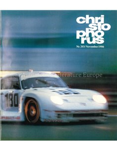 1986 PORSCHE CHRISTOPHORUS MAGAZINE 203 DUITS