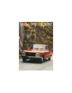 1977 PEUGEOT 304 SEDAN & BREAK BROCHURE NEDERLANDS