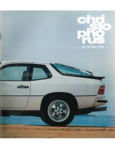 1986 PORSCHE CHRISTOPHORUS MAGAZIN 199 DEUTSCH