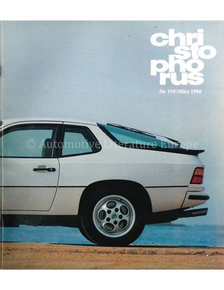 1986 PORSCHE CHRISTOPHORUS MAGAZINE 199 GERMAN
