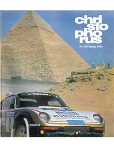 1986 PORSCHE CHRISTOPHORUS MAGAZINE 198 DUITS