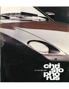 1985 PORSCHE CHRISTOPHORUS MAGAZINE 194 GERMAN