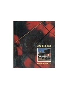 1974 PEUGEOT 304 SEDAN BREAK BROCHURE NEDERLANDS