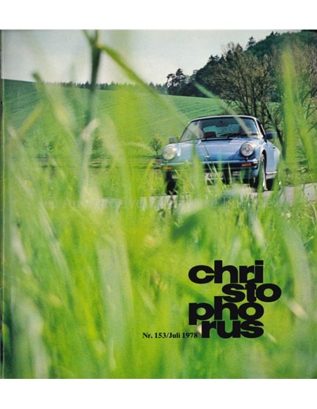 1978 PORSCHE CHRISTOPHORUS MAGAZINE 153 DUITS