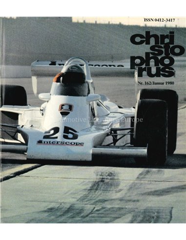 1980 PORSCHE CHRISTOPHORUS MAGAZINE 162 GERMAN