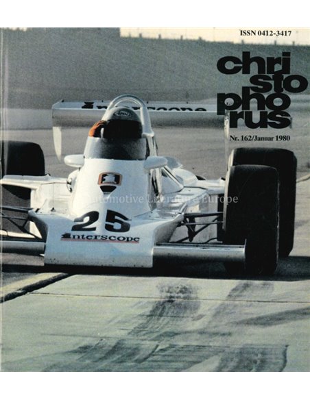 1980 PORSCHE CHRISTOPHORUS MAGAZINE 162 GERMAN
