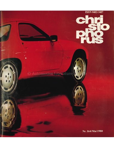 1980 PORSCHE CHRISTOPHORUS MAGAZIN 164 DEUTSCH