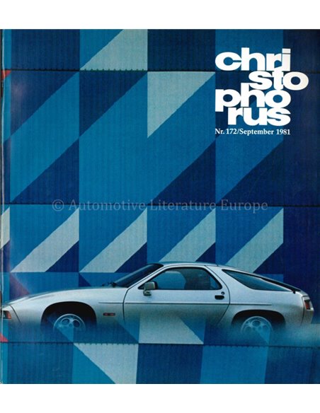 1981 PORSCHE CHRISTOPHORUS MAGAZINE 172 GERMAN