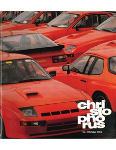 1981 PORSCHE CHRISTOPHORUS MAGAZINE 170 GERMAN