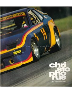 1981 PORSCHE CHRISTOPHORUS MAGAZINE 168 GERMAN