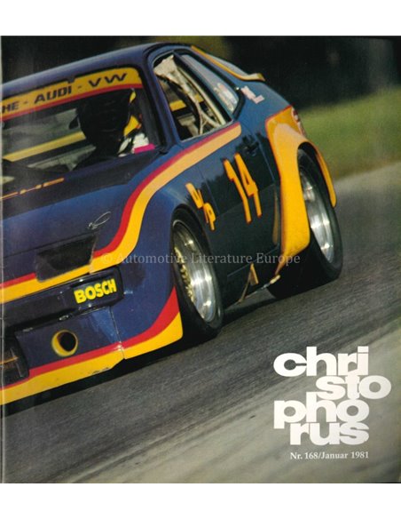 1981 PORSCHE CHRISTOPHORUS MAGAZINE 168 GERMAN