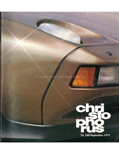 1979 PORSCHE CHRISTOPHORUS MAGAZINE 160 GERMAN