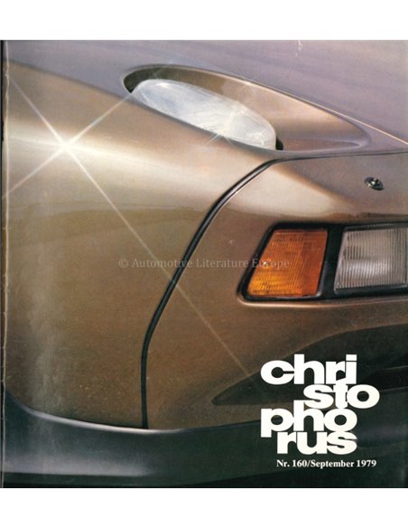 1979 PORSCHE CHRISTOPHORUS MAGAZINE 160 DUITS