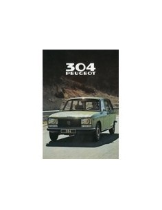 1979 PEUGEOT 304 BREAK BROCHURE NEDERLANDS