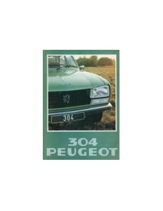 1978 PEUGEOT 304 SEDAN BREAK BROCHURE NEDERLANDS