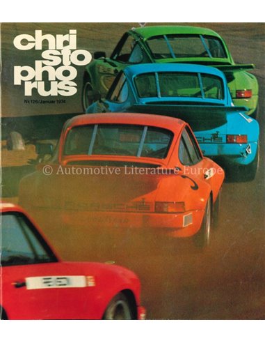 1974 PORSCHE CHRISTOPHORUS MAGAZINE 126 GERMAN