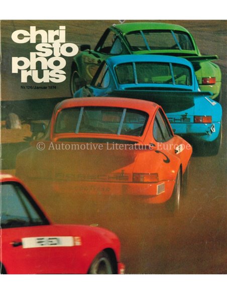 1974 PORSCHE CHRISTOPHORUS MAGAZIN 126 DEUTSCH