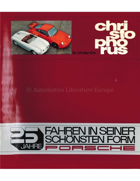 1974 PORSCHE CHRISTOPHORUS MAGAZIN 128 DEUTSCH
