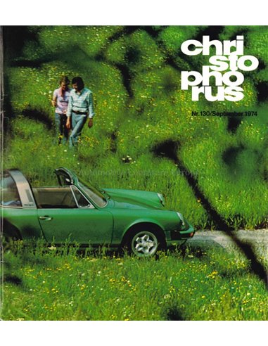 1974 PORSCHE CHRISTOPHORUS MAGAZINE 130 GERMAN