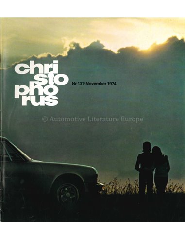 1974 PORSCHE CHRISTOPHORUS MAGAZINE 131 GERMAN