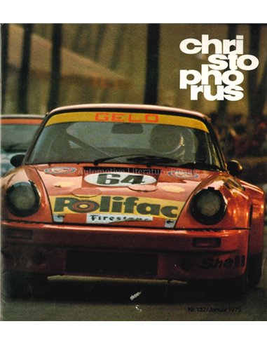 1975 PORSCHE CHRISTOPHORUS MAGAZINE 132 DUITS