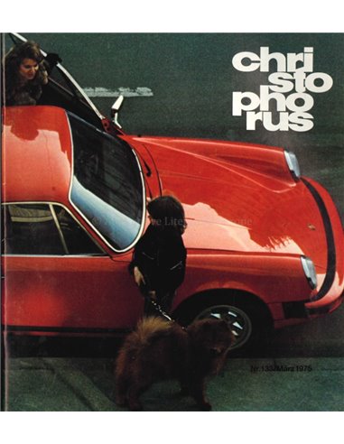 1975 PORSCHE CHRISTOPHORUS MAGAZINE 133 GERMAN