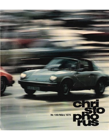 1976 PORSCHE CHRISTOPHORUS MAGAZINE 139 GERMAN