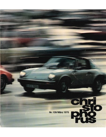 1976 PORSCHE CHRISTOPHORUS MAGAZIN 139 DEUTSCH
