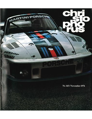 1976 PORSCHE CHRISTOPHORUS MAGAZINE 143 GERMAN