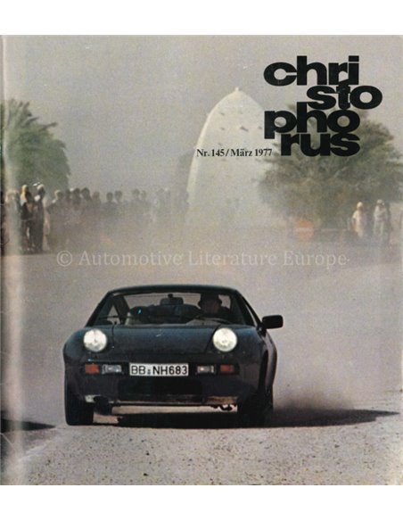1977 PORSCHE CHRISTOPHORUS MAGAZINE 145 GERMAN