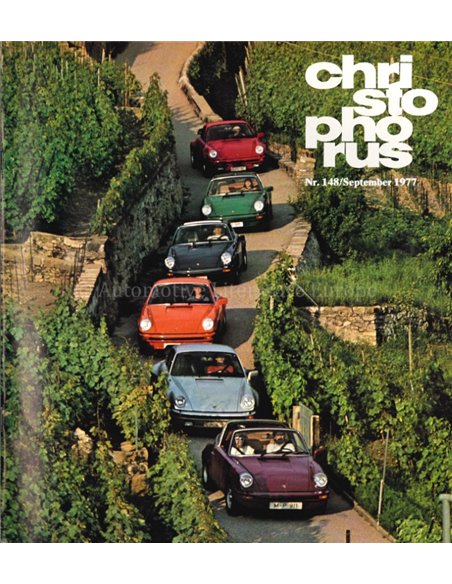 1977 PORSCHE CHRISTOPHORUS MAGAZINE 148 GERMAN