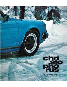 1978 PORSCHE CHRISTOPHORUS MAGAZINE 150 GERMAN