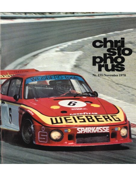 1978 PORSCHE CHRISTOPHORUS MAGAZINE 155 GERMAN