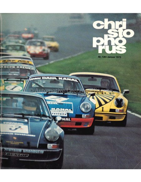 1973 PORSCHE CHRISTOPHORUS MAGAZINE 120 DUITS
